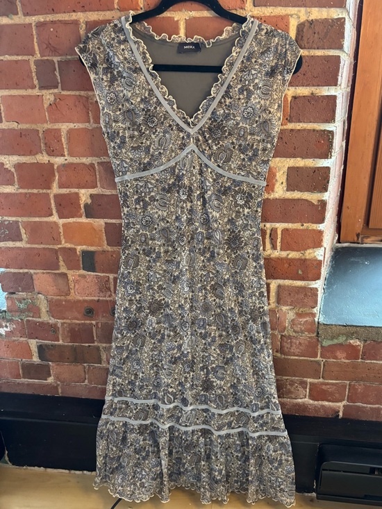 Mexx Dresses & Skirts - Vintage 90s Mexx Floral Lace-Trim Maxi Dress